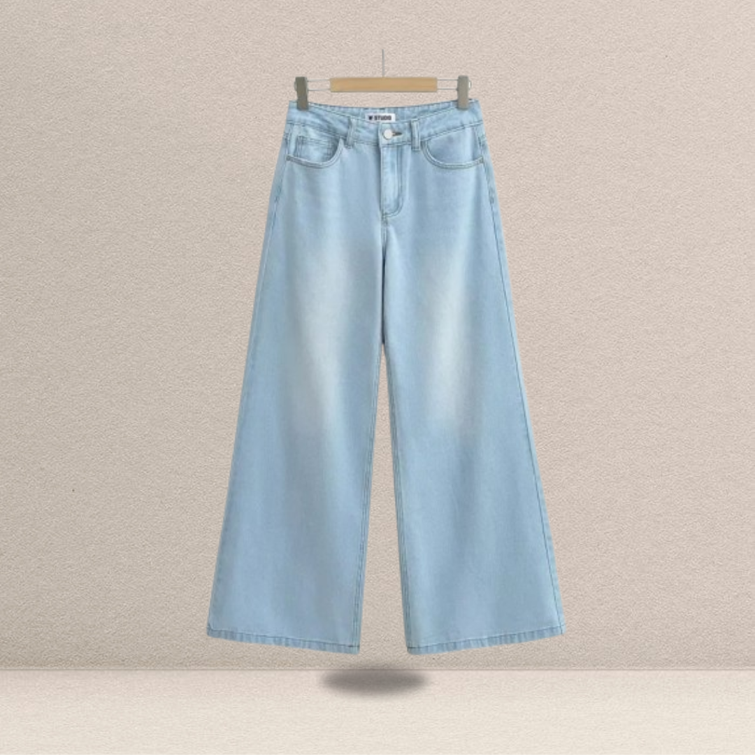 Calça Jeans Larga – Conforto e Estilo em um Clássico Moderno