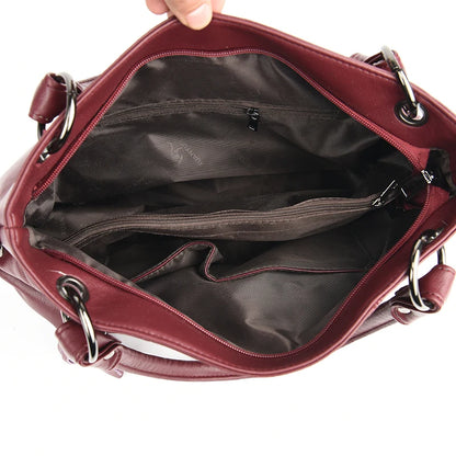 Bolsa de Couro PU – Estilo Sustentável com Elegância Atemporal